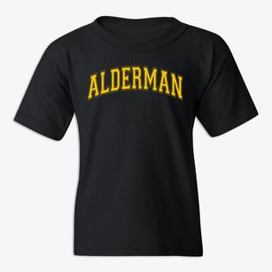 Alderman Elementary School Varsity Arch Youth T-shirt