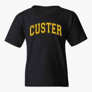 Custer Elementary School Varsity Arch Youth T-shirt
