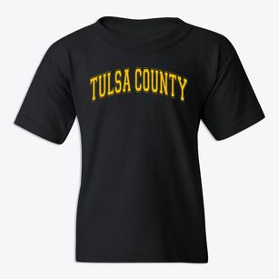 Tulsa County Vocational At Peoria Campus Varsity Arch Youth T-shirt