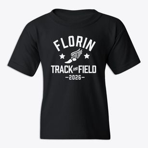 Florin Elementary School Track and Field Youth T-shirt