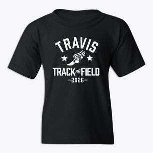 Travis Early College High School Track and Field Youth T-shirt