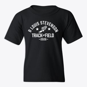 R Louis Stevenson Elementary School Track and Field Youth T-shirt