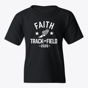 Faith Christian Academy Track and Field Youth T-shirt