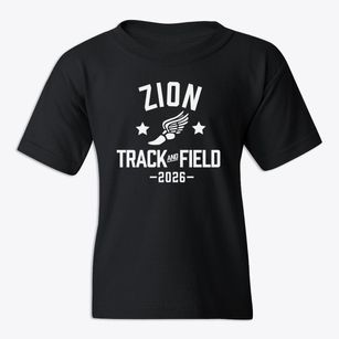 Zion Lutheran School Track and Field Youth T-shirt