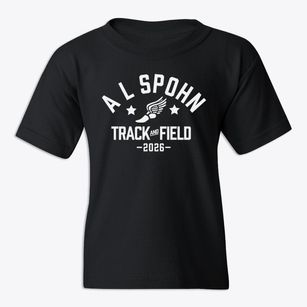 A L Spohn Middle School Track and Field Youth T-shirt