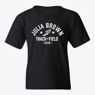 Julia Brown Montessori School Track and Field Youth T-shirt