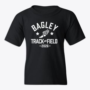 Bagley Elementary School Track and Field Youth T-shirt