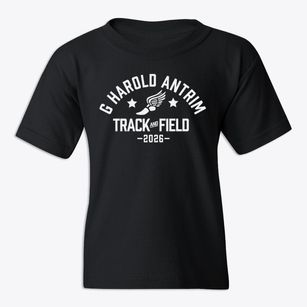 G Harold Antrim Elementary School Track and Field Youth T-shirt
