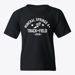 Mineral Springs A+ Academy Track and Field Youth T-shirt