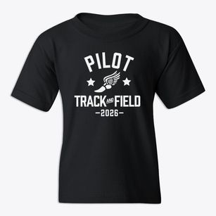 Pilot Elementary School Track and Field Youth T-shirt