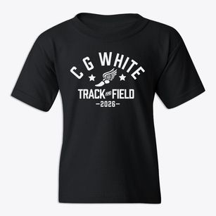 C G White Middle School Track and Field Youth T-shirt