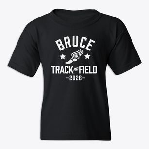 Bruce Elementary School Track and Field Youth T-shirt