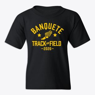 Banquete Elementary School Track and Field Youth T-shirt