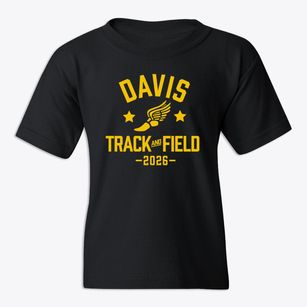 Davis Elementary School Track and Field Youth T-shirt