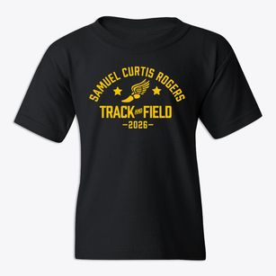 Samuel Curtis Rogers Middle School Track and Field Youth T-shirt