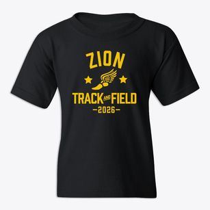Zion Lutheran School Track and Field Youth T-shirt