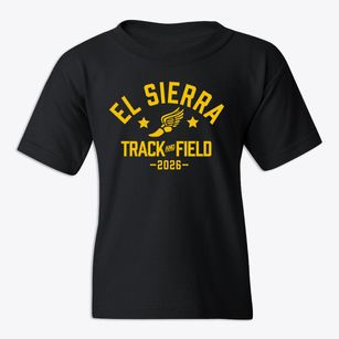 El Sierra Elementary School Track and Field Youth T-shirt