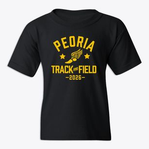 Peoria Developmental Center Track and Field Youth T-shirt