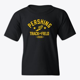 Pershing Elementary School Track and Field Youth T-shirt