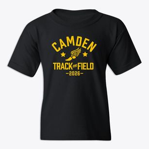 Camden Academy Charter High School Track and Field Youth T-shirt