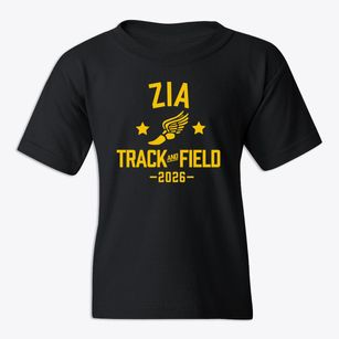 Zia Elementary School Track and Field Youth T-shirt