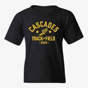 Cascades High School Track and Field Youth T-shirt