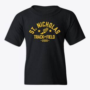 Saint Nicholas Of Tolentine School Track and Field Youth T-shirt