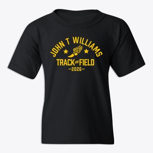 John T Williams Middle School Track and Field Youth T-shirt
