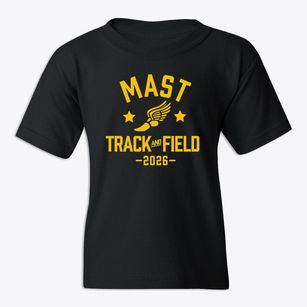Mast School Track and Field Youth T-shirt