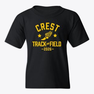 Crest High School Track and Field Youth T-shirt
