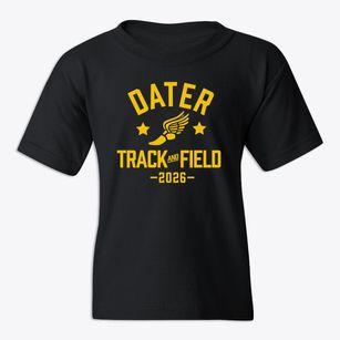 Dater Montessori Elementary School Track and Field Youth T-shirt