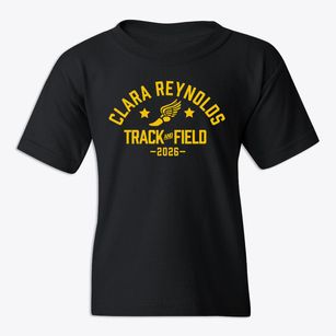 Clara Reynolds Elementary School Track and Field Youth T-shirt