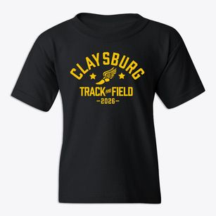 Claysburg Kimmel School Track and Field Youth T-shirt