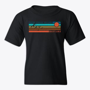 Chevy Chase Village Maryland Blissful Sunset Youth T-shirt