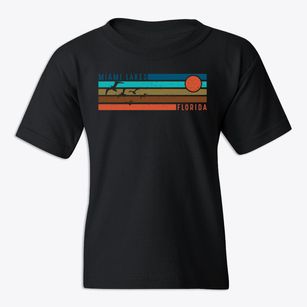 Miami Lakes Florida Blissful Sunset Youth T-shirt