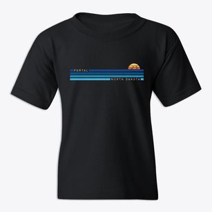 Portal North Dakota Water View Youth T-shirt
