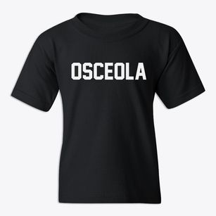 Osceola Iowa Classic Block Youth T-shirt