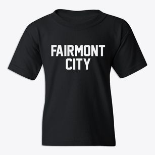 Fairmont City Illinois Classic Block Youth T-shirt