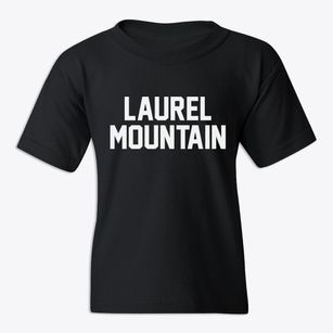 Laurel Mountain Pennsylvania Classic Block Youth T-shirt