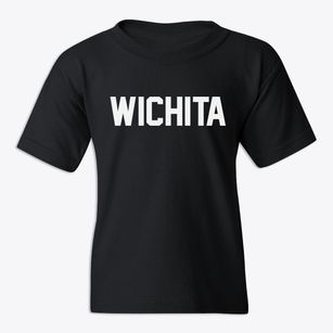 Wichita Kansas Classic Block Youth T-shirt