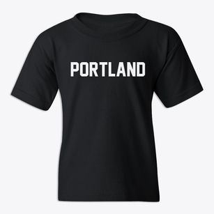 Portland Iowa Classic Block Youth T-shirt