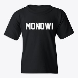 Monowi Nebraska Classic Block Youth T-shirt