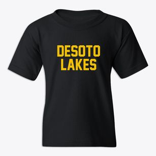 Desoto Lakes Florida Classic Block Youth T-shirt