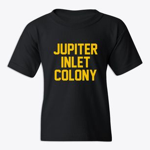 Jupiter Inlet Colony Florida Classic Block Youth T-shirt