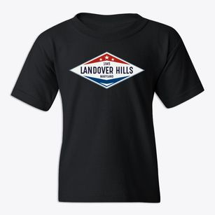 Landover Hills Maryland Diamond Star Youth T-shirt