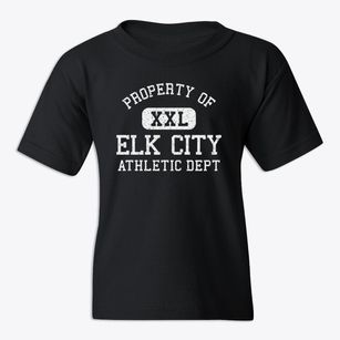 Elk City Kansas Athletic Dept Youth T-shirt
