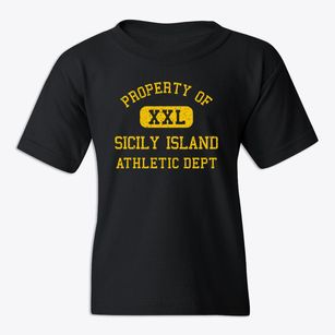 Sicily Island Louisiana Athletic Dept Youth T-shirt