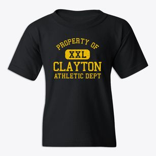 Clayton Iowa Athletic Dept Youth T-shirt