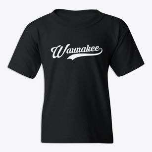 Waunakee Wisconsin Vintage Team Youth T-shirt