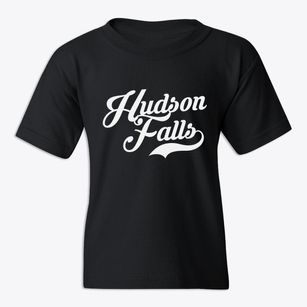 Hudson Falls New York Vintage Team Youth T-shirt